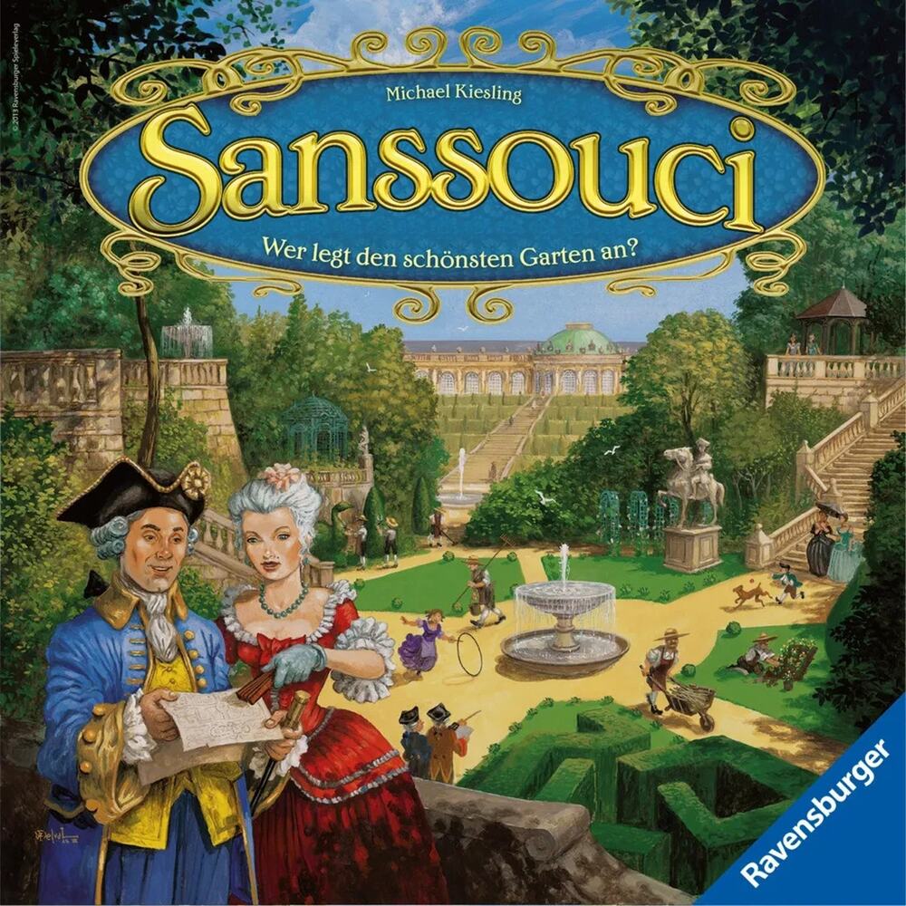 Sanssouci Board Game Imperial Publishing Michael Kiesling Family - Sealed